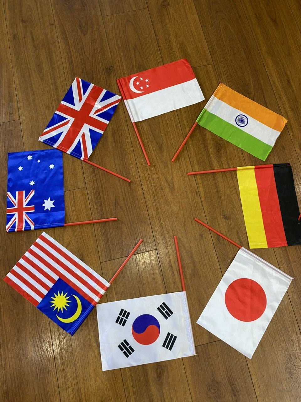 In cờ cầm tay - Xưởng May Cờ Hà Nội 0961.92.1111