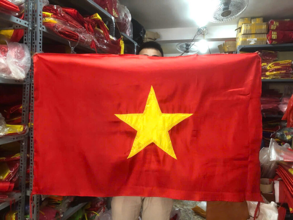 Cờ tổ quốc 1,2m x 1,8m